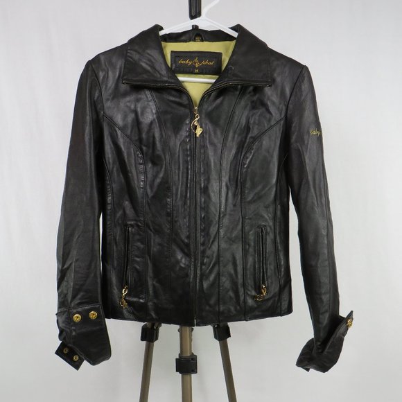 Baby Phat Jackets & Blazers - Baby Phat Black Leather Jacket